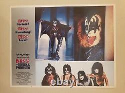 KISS ULTRA RARE Vintage 1979 Set Of 8 Large Lobby Cards Attack Of The Phantoms