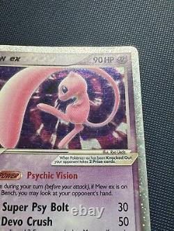 (LP) Mew EX Holon Phantoms 100/110 Holo Ultra Rare Vintage Pokemon TCG