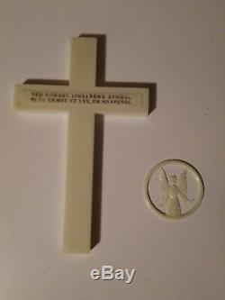 Lego Vintage 1952 Glow in the Dark Angle and Cross, Ultra Rare