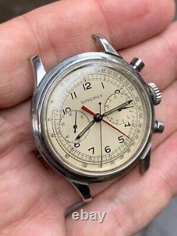 Longines 13ZN-12 Ultra Rare Chronograph Sommatore Centrale Vintage Watch
