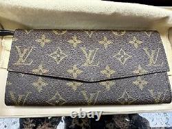 Louis Vuitton Ultra Rare Vintage Sarah Wallet Flap Porte Tresor