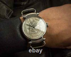 MARRIAGE WATCH 1980s coin watch Vintage custom watch exclusive ultra rare watch