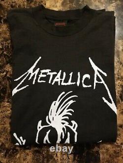 METALLICA Vintage Shirt Metallifukinca T-Shirt 1993 Europe ULTRA RARE VINTAGE