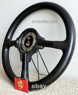 MOMO vintage Porsche design leather steering wheel 365mm ULTRA RARE 911 Carrera