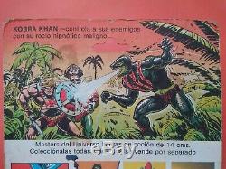 Masters of the Universe MOTU Rotoplast Vintage Kobra Khan Venezuela ultra rare