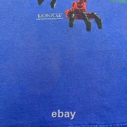 Mens Vintage LEGO Bionicle Piraka Hakann Ultra Rare T Shirt Adult Size M