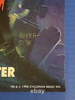 Misfits Ultra Rare Vintage 1996 Resurrection Tour Poster Punk Rock Danzig Doyle