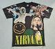 Nirvana Shirt 90 S Vintage Shirt All Over Print Giant Ultra Rare