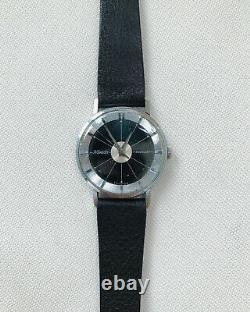 NIVADA Aqualux Ultra-Slim Vintage Watch Grenchen Art Deco 1970s Polerouter Rare