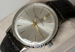New Old Stock Ultra Slim Ussr Luch Poljot De Luxe Wrist Watch 2209 Movement Rare