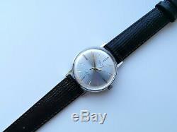 New Old Stock Ultra Slim Ussr Made Poljot De Luxe Wrist Watch 2209 Movement Rare