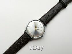New Ultra Slim Ussr Made Luch Poljot De Luxe Wrist Watch 2209 Movement Rare