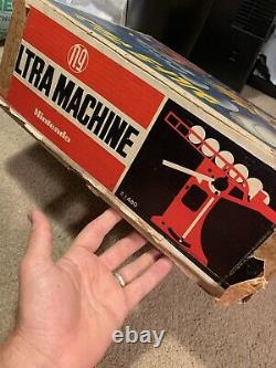Nintendo Very Rare Ultra Machine Boxed 1960s Vintage Wow NG Game Baseball