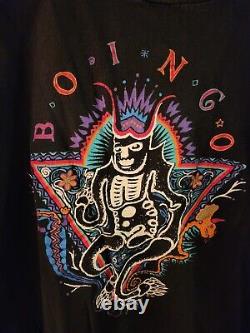 Oingo Boingo Vintage 1990 Dark at the End of the Tunnel tee-shirt ULTRA RARE L
