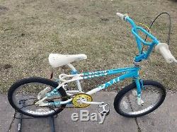 Old School Bmx 1985 Raleigh Ultra Shock Rampar Freestyle Bike Vintage Rare