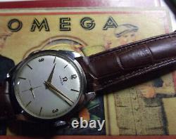 Omega Cal. 30-t2 Ultra Rare Vintage'40 All S. Steel Swiss Made