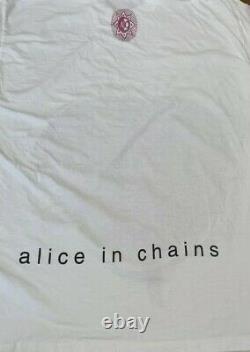Original alice in chains jar of flies big fly shirt xl Vintage white Ultra Rare