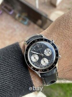 Orologio Watch Gallet Chronograoh Valjoux 7736 Ultra Rare VintAge Swiss Made