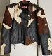 Price Slashed! Ultra Rare-vintage 90s Jeff Hamilton Leather Biker Jacket