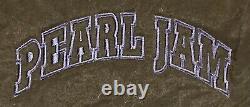 Pearl Jam Ultra Rare Vintage 90s Black Promotional Long Winter Jacket