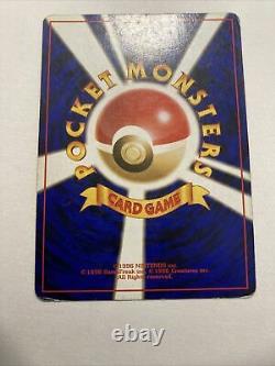 Played Blastoise CD Promo vintage HOLO Dark Charizard Team Rocket Pokemon Card