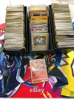 Pokémon Card Collection Lot (Over 1000) Charizards -Ultra Rares Vintage Played