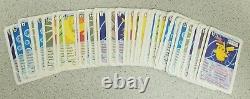 Pokémon Funskool (INDIA) Vintage 52 Playing Cards Pikachu Squirtle LP Htf