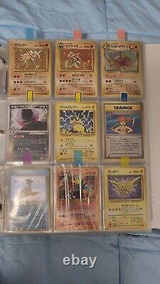 Pokemon God Binder of Cards Raichu, Charizard, Ultra Rares, Vintage Holos
