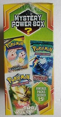 Pokemon Mystery Power Box 5 Booster Packs Fossil Vintage Factory Sealed New
