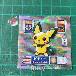 Pokemon Picchu Sticker Vintage Japanese Ultra Rare World Hobby Fair 2000 Holo