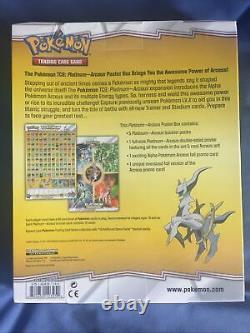 Pokemon Platinum Arceus Poster Box Sealed Vintage UK Seller Ultra Rare