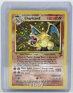 Pokémon TCG Charizard 4/130 Base Set 2 Singles Vintage Ultra Rare Holo NM