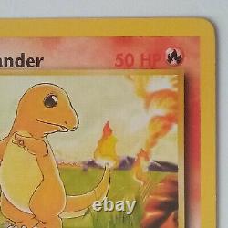 Pokemon Ultra Rare Vintage Charmander Card 50 HP Mint New Never Played 46/102