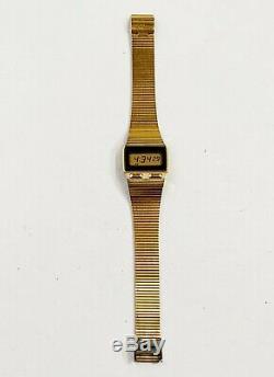 RARE, UNIQUE Men's Vintage 1980's DIGITAL Ultra Slim Watch SEIKO F231-4019