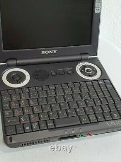 RARE Vintage Sony VAIO PCG-U101 Ultra Mobile PC 7 made in Japan
