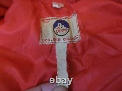 RARE Vintage USA Made Gerry Alpine Baffled Goose Down Parka Jacket Ultra Light S
