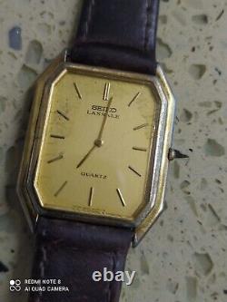 (RARE) Vintage Ultra Thin Seiko Lassale 9300-5409 Quartz Men's WristWatch Run