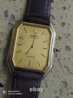(RARE) Vintage Ultra Thin Seiko Lassale 9300-5409 Quartz Men's WristWatch Run