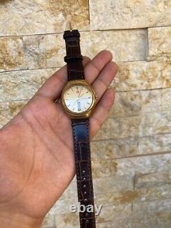 Rado Golden Castle Vintage Watch Ultra Rare 1970s 38mm Men 603.7996.2 Automatic