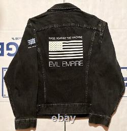 Rage Against The Machine Ultra Rare Promo Vintage 1996 Evil Empire Denim Jacket