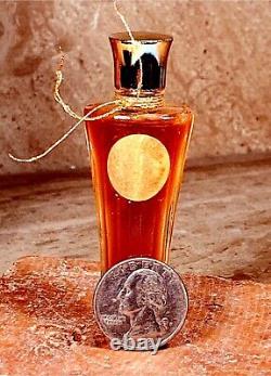 Rare 50s to 70s SHALIMAR Pure Parfum 7.5ml 1/4oz GUERLAIN Tapered Bottle