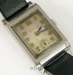 Rare Art Deco Rolex Chronometre Sar Parachute Rm Meylan 25 Records Ultra Prima