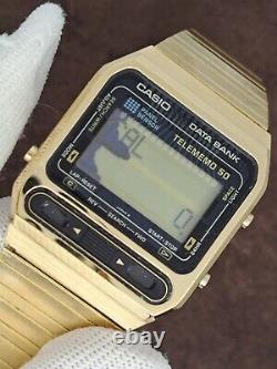 Rare Casio Vintage Digital Watch 285 Db-1000 G Ultra Scarce Touch Screen LCD