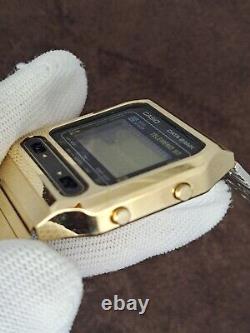 Rare Casio Vintage Digital Watch 285 Db-1000 G Ultra Scarce Touch Screen LCD