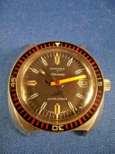 Rare Longines Ultra Chron Diver Ref. 7970-1 Vintage Wristwatch Fully Serviced