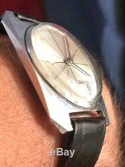 Rare Seiko Skyliner 6220-7990 Vintage Hand Wind Ultra Thin Watch