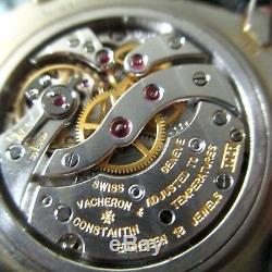 Rare Vacheron Constantin Ultra Slim 4667 vintage 1950s white gold mens watch