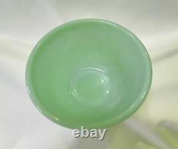 Rare Vintage Fire King 5 Inch Jadeite Swirl Bowl Ultra Scarce, Great Condition