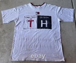 Rare Vintage Tommy Hilfiger Ultra Grail Tyson Tiger Pic Shirt XL Bootleg