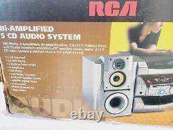 Rca Model Rs2523 Bi-amplified 5 CD Audio System New In Box Vintage Ultra Rare